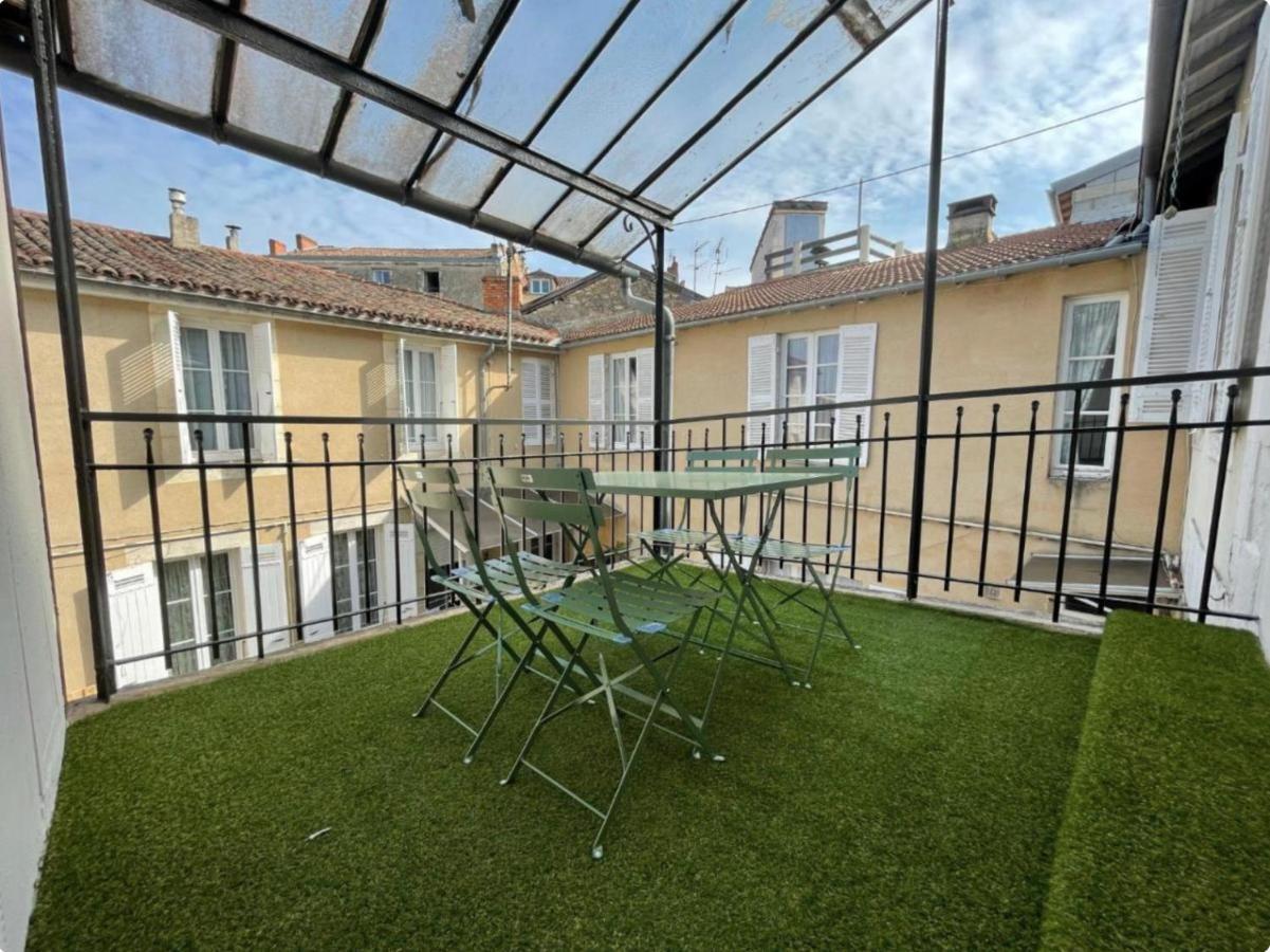 Périgueux Superbe T2 Neuf Centre Ville Wifi Terrasse Netflix מראה חיצוני תמונה